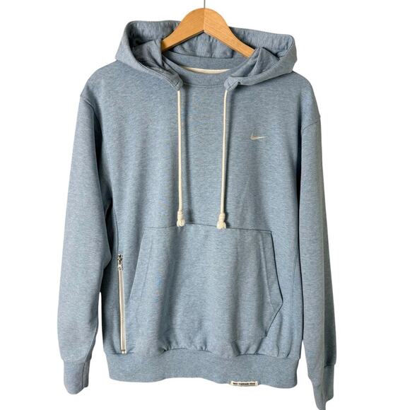 Nike Other - Nike Men Basketball Hoodie in Worn Blue Dri-Fit Pullover Sweatshirt, Size Small